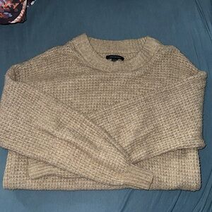 AE WAFFLE KNIT SWEATER